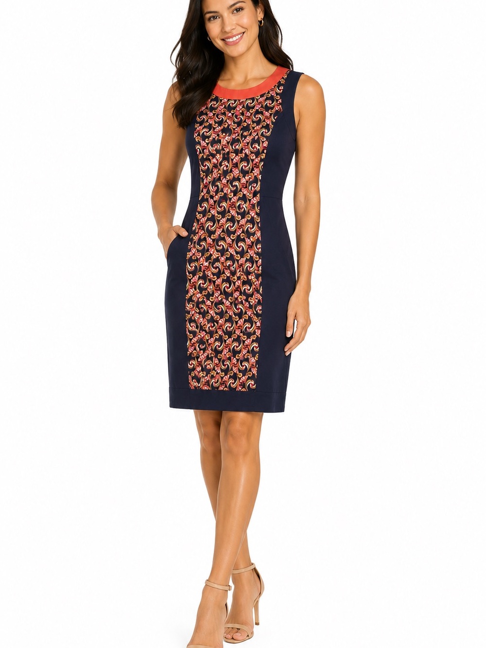 The Webster Miami at Target sleeveless sheath midi dress, Size 4